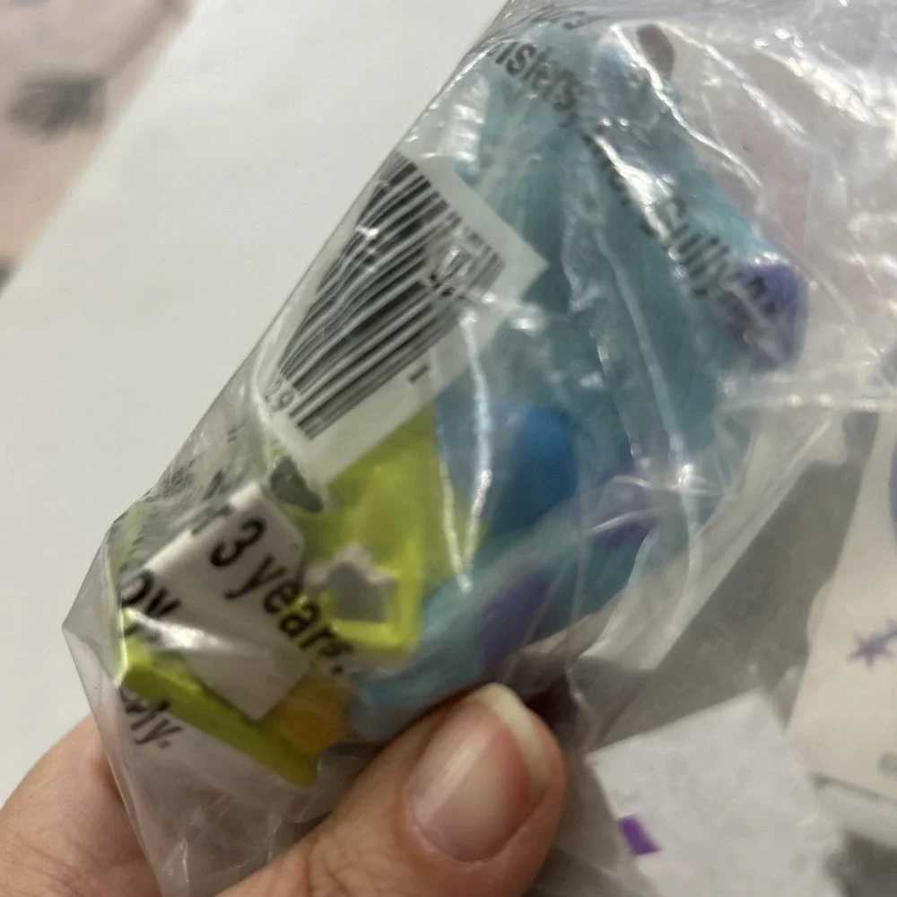 Vintage DISNEY MONSTERS INC DecoPac Cake Decorations - Mike Sully Door- Sealed